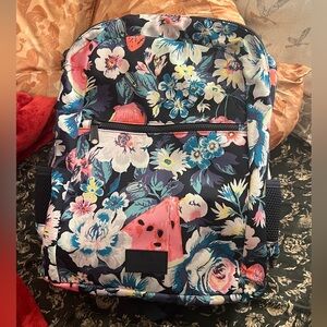 NWOT Vera Bradley Nylon Summery Laptop Backpack